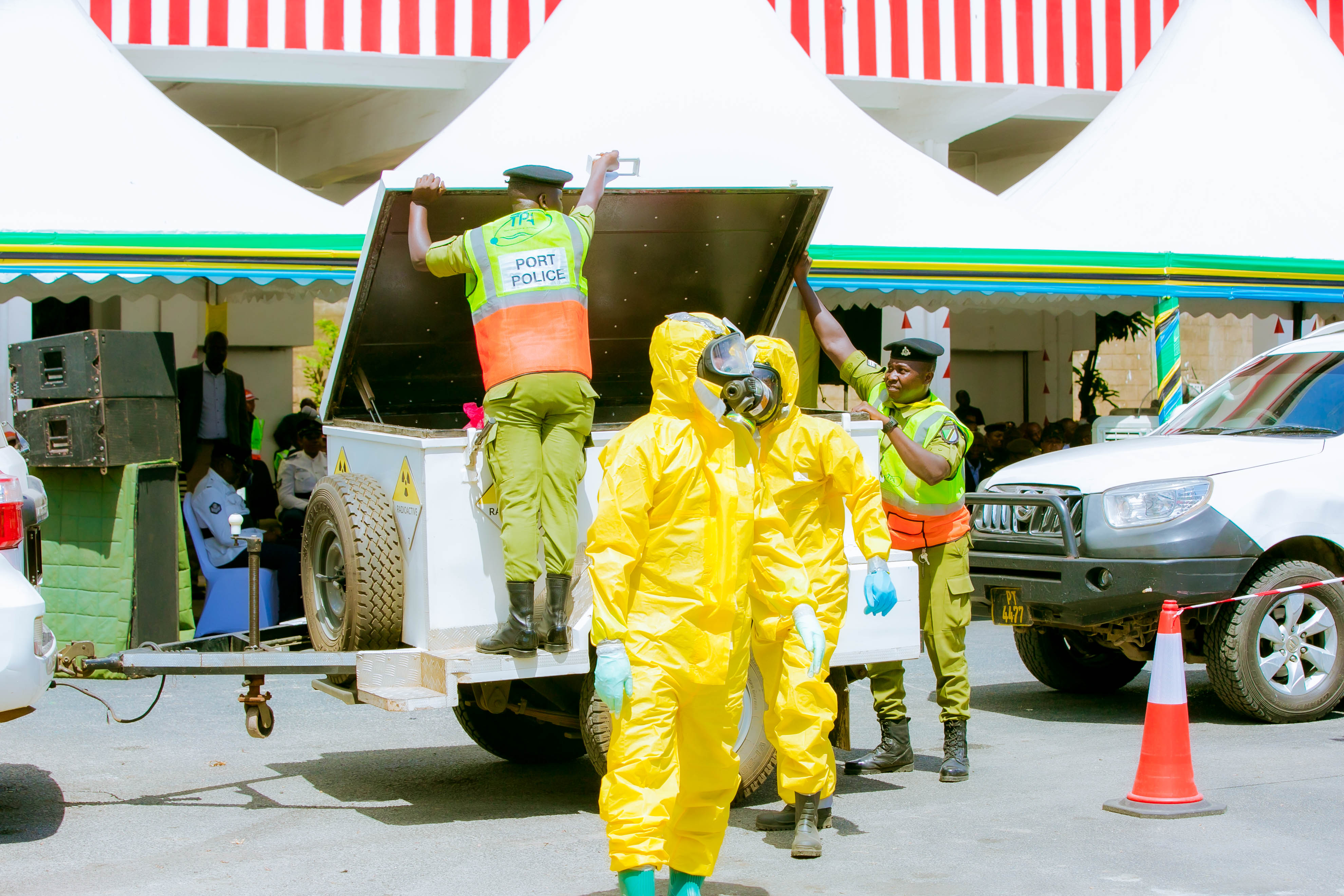 Tanzania's CBRN field exercise at Port of Dar es Salaam 36