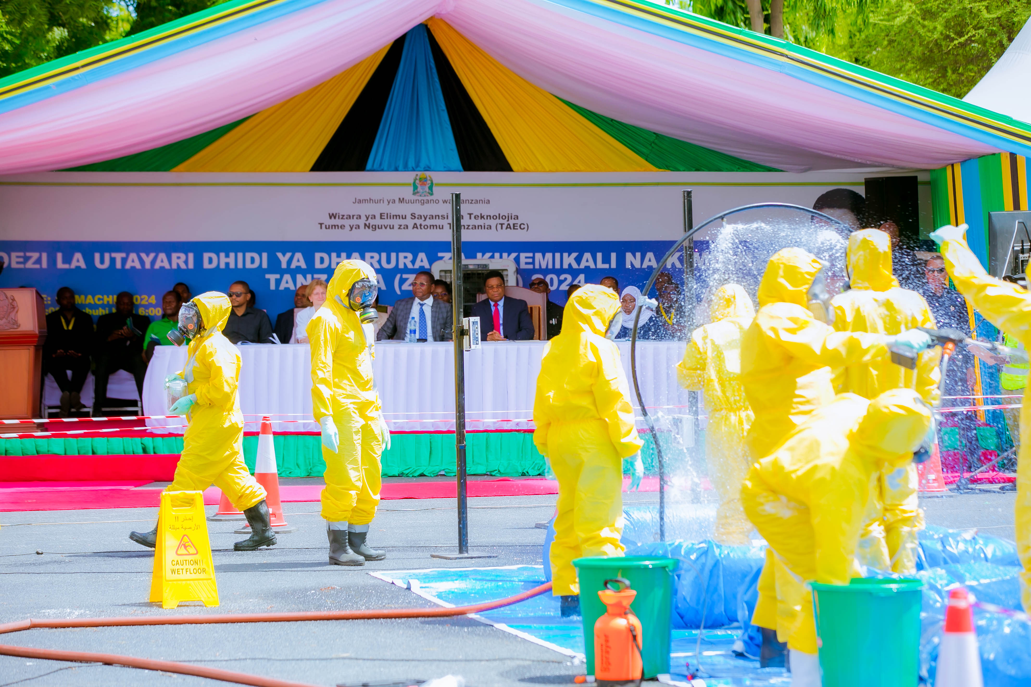 Tanzania's CBRN field exercise at Port of Dar es Salaam 37