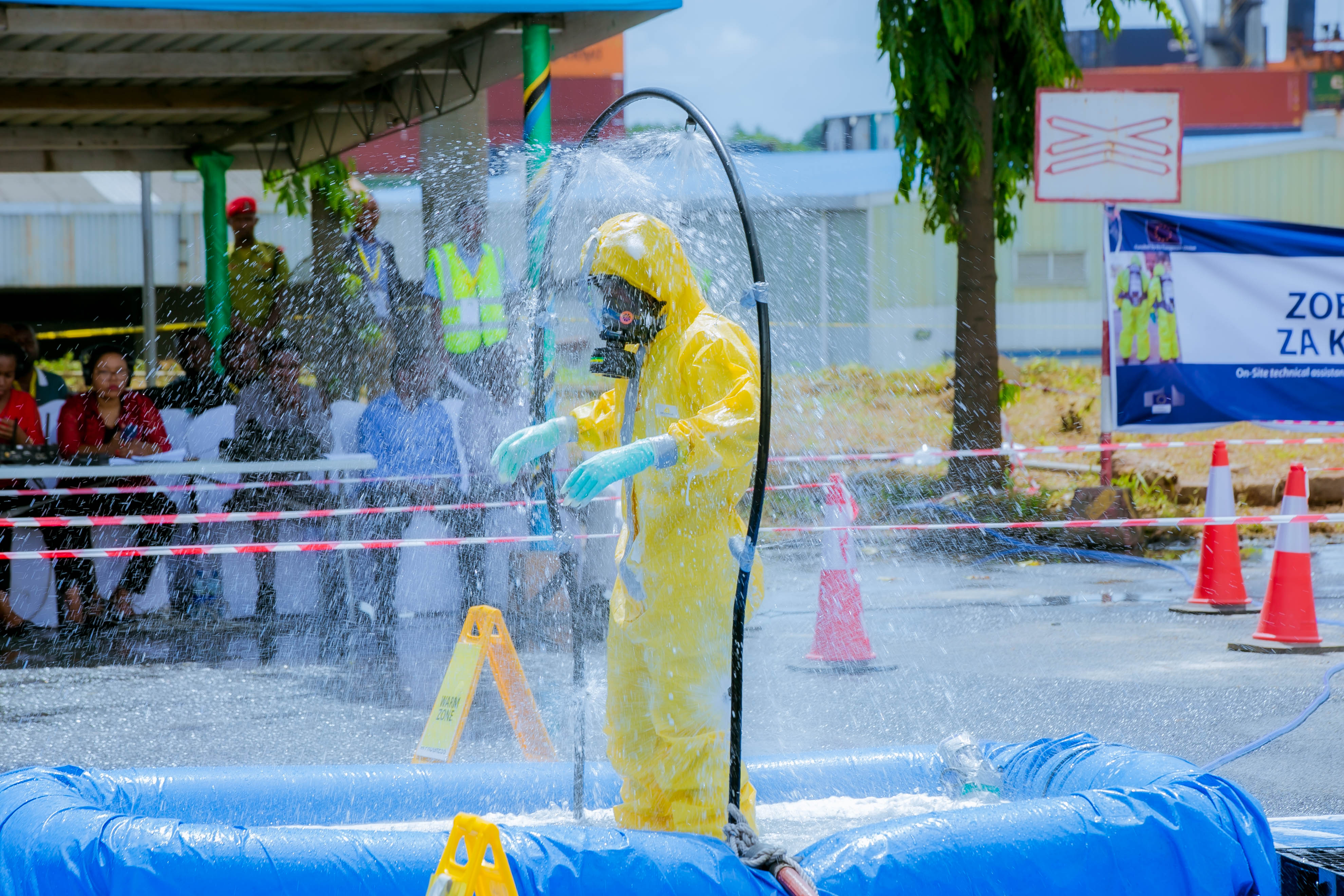 Tanzania's CBRN field exercise at Port of Dar es Salaam 42