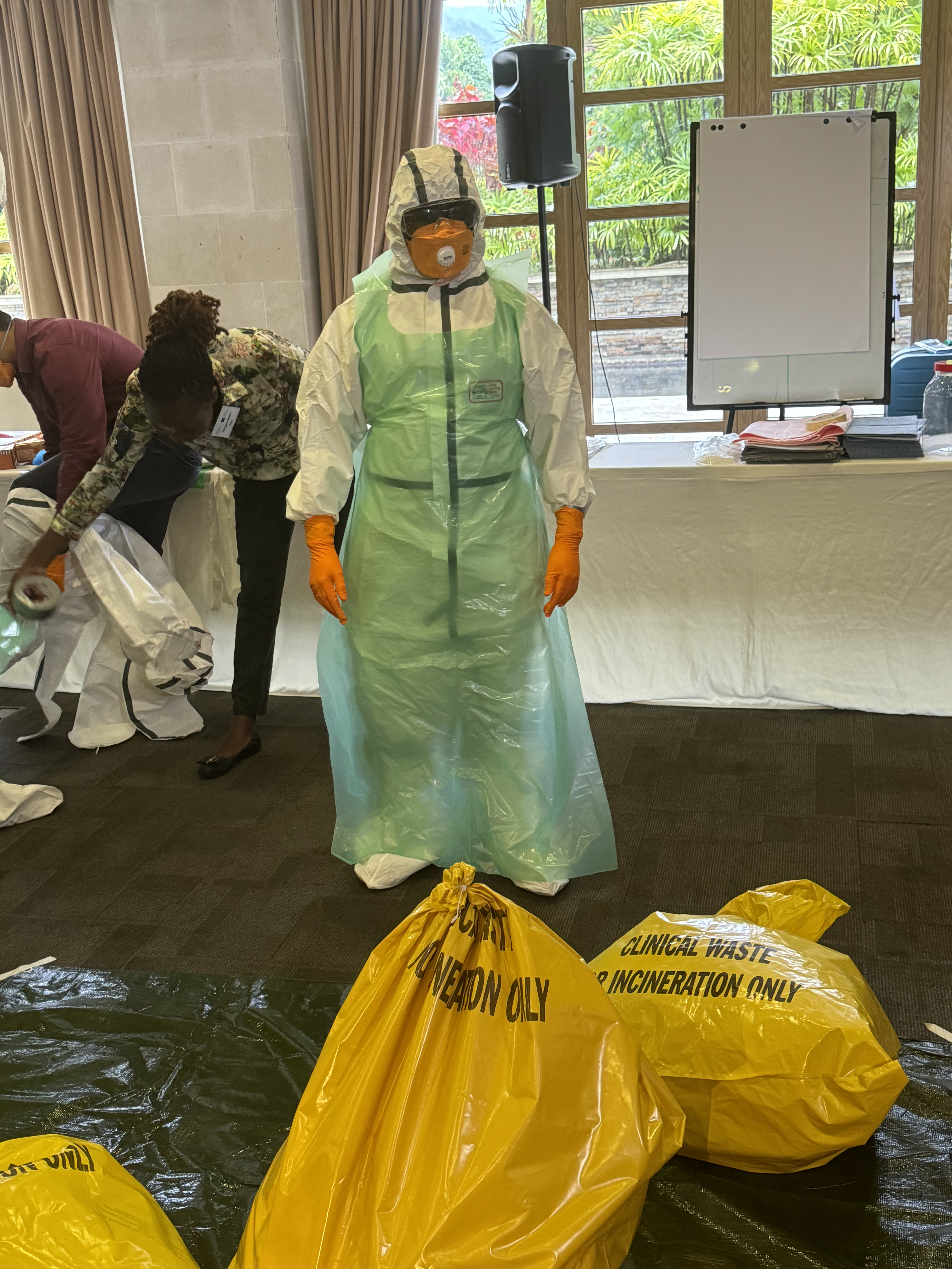 Train the Trainer for Seychelles and Kenya: ‘Biological waste management and dealing with infectious waste incidents’ 30