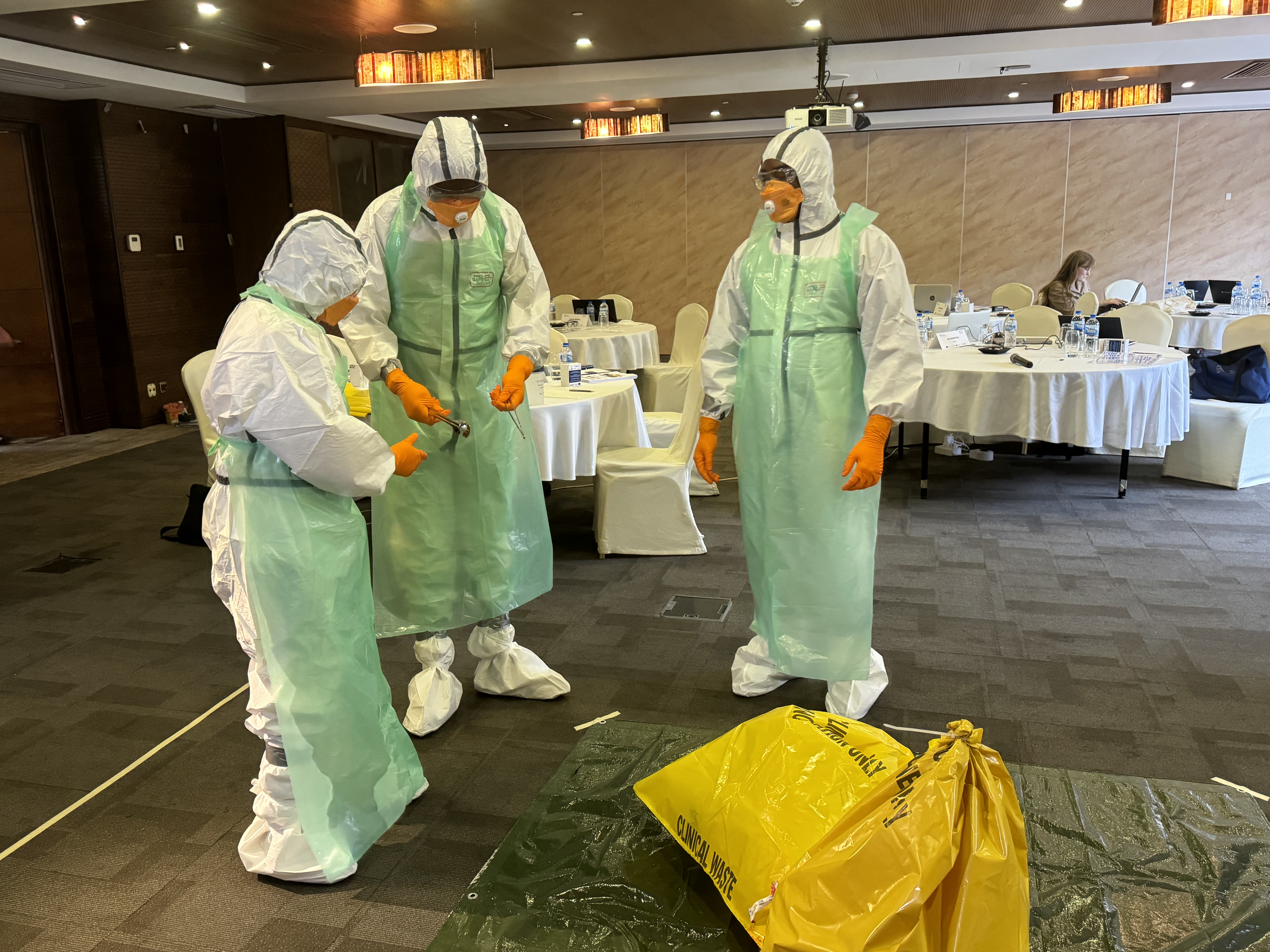 Train the Trainer for Seychelles and Kenya: ‘Biological waste management and dealing with infectious waste incidents’ 31