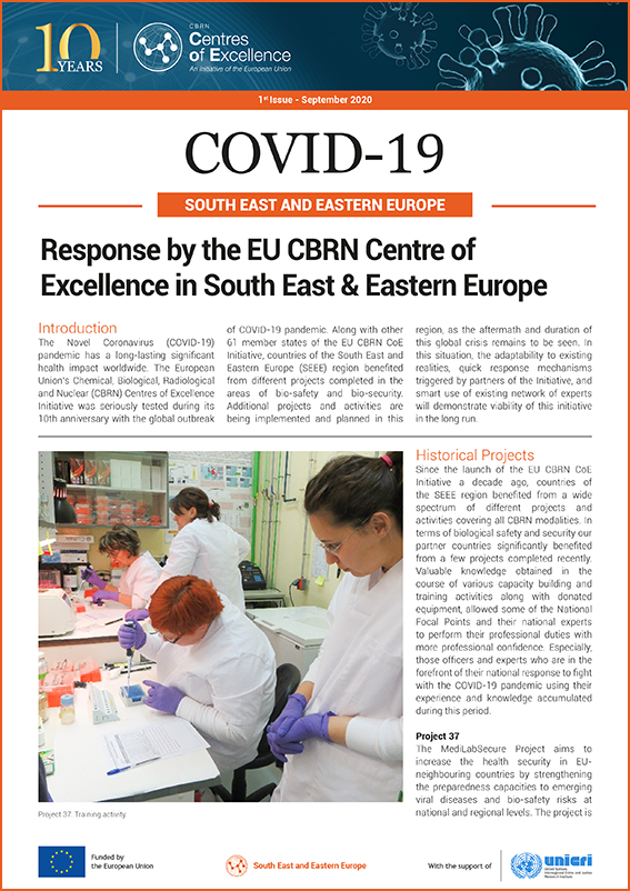 SEEE COVID-19 leaflet cover 