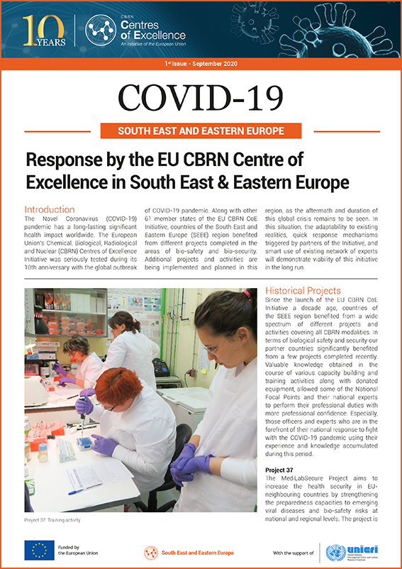SEEE COVID-19 leaflet cover