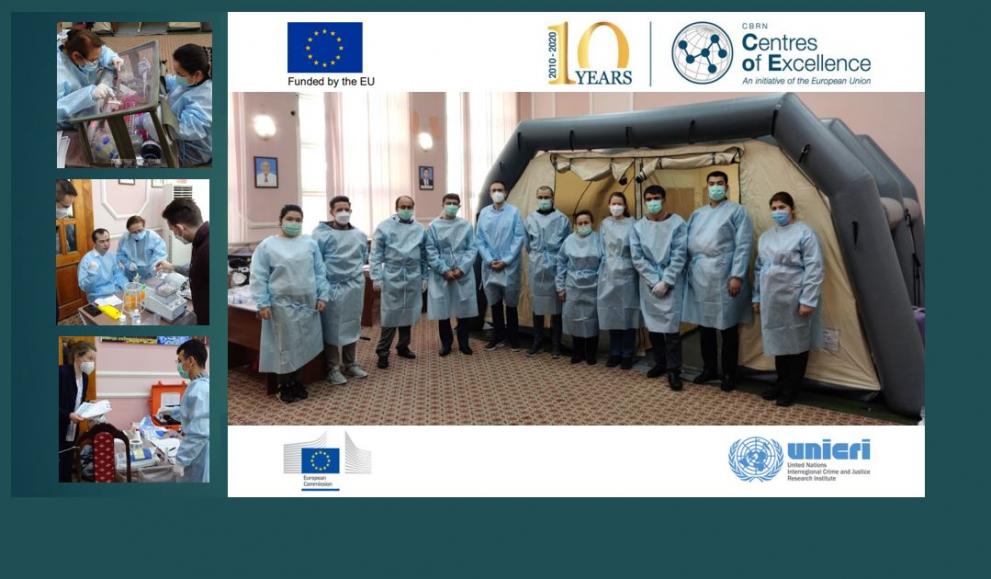 Mobile Laboratory EU CBRN CoE Project 53 Uzbekistan