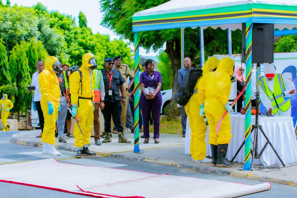 Tanzania's CBRN field exercise at Port of Dar es Salaam 26