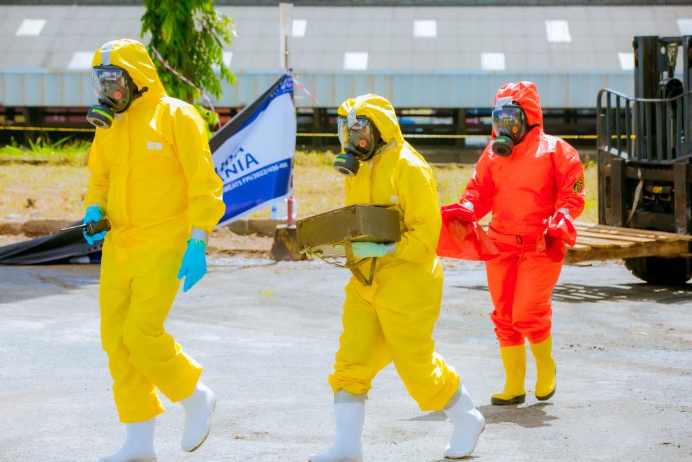 Tanzania's CBRN field exercise at Port of Dar es Salaam 31