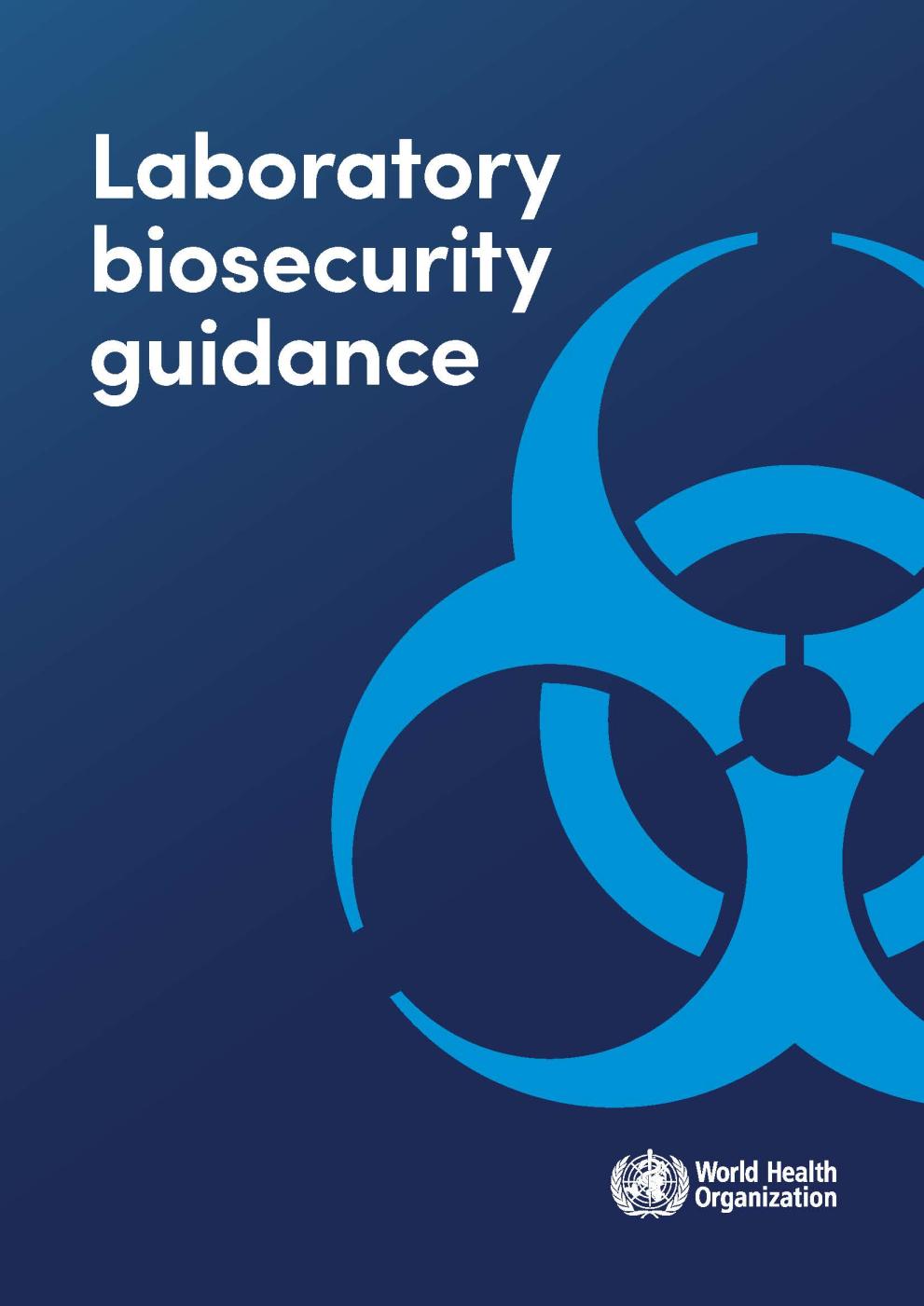 WHO Laboratory Biosecurity Guidance 2024 Cover