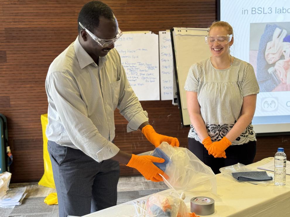 Train the Trainer for Seychelles and Kenya: ‘Biological waste management and dealing with infectious waste incidents’ 19