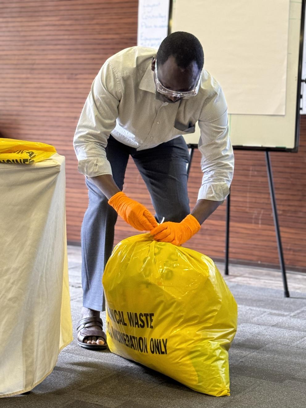 Train the Trainer for Seychelles and Kenya: ‘Biological waste management and dealing with infectious waste incidents’ 21