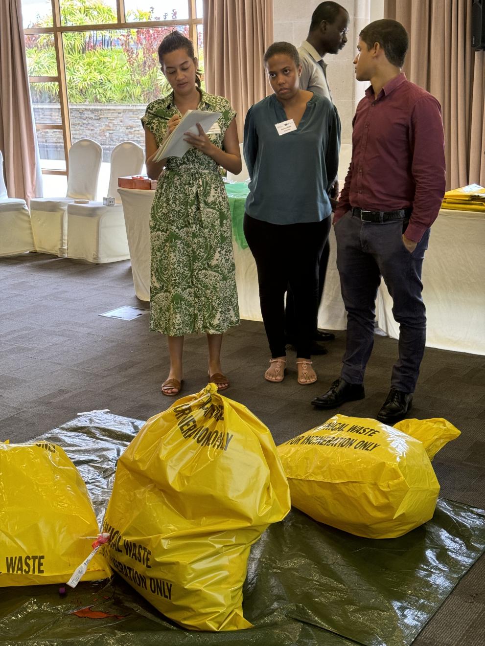 Train the Trainer for Seychelles and Kenya: ‘Biological waste management and dealing with infectious waste incidents’ 27