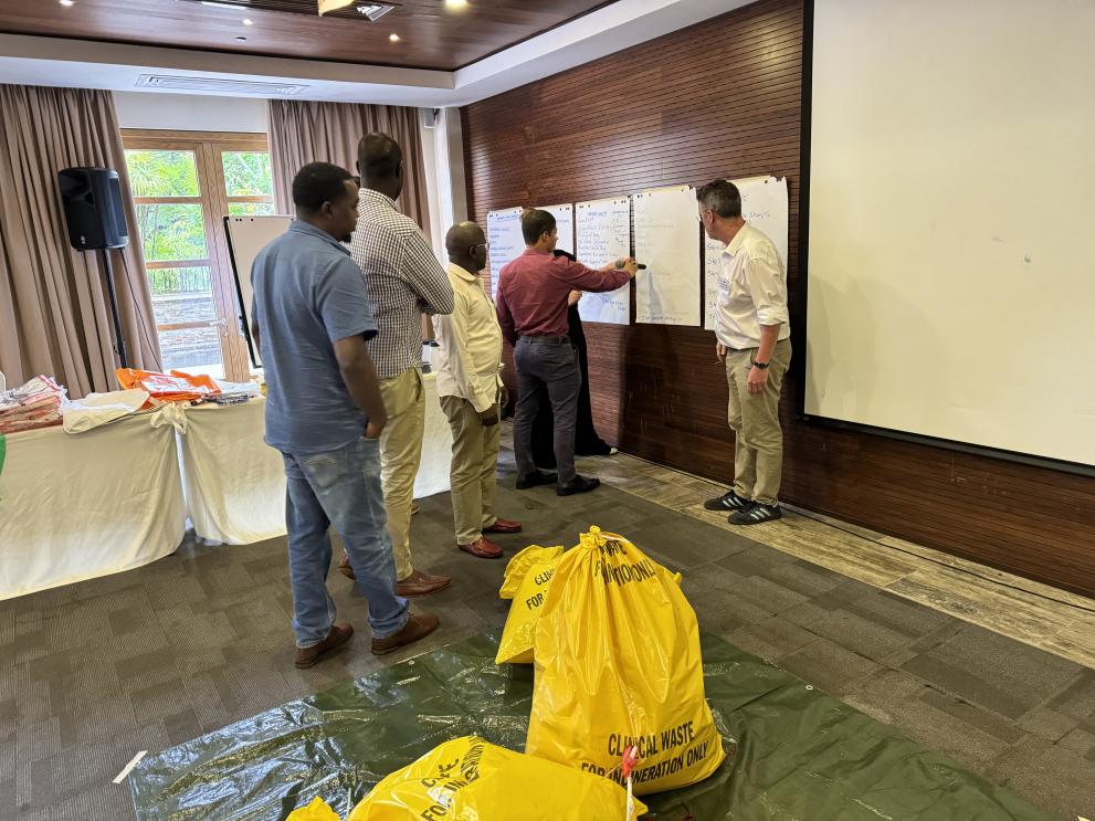 Train the Trainer for Seychelles and Kenya: ‘Biological waste management and dealing with infectious waste incidents’ 28