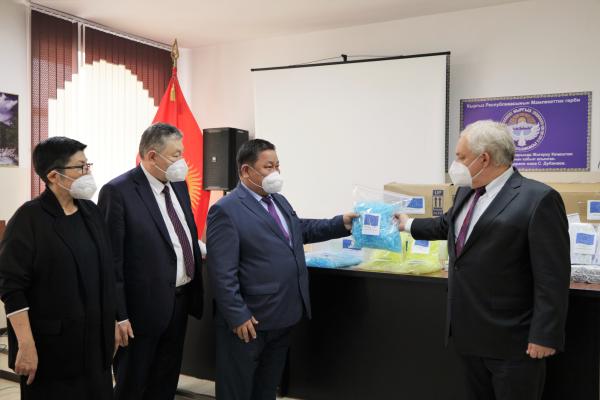 P53 kyrgyzstan handover ceremony