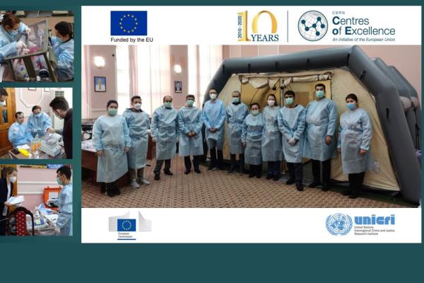 Mobile Laboratory EU CBRN CoE Project 53 Uzbekistan