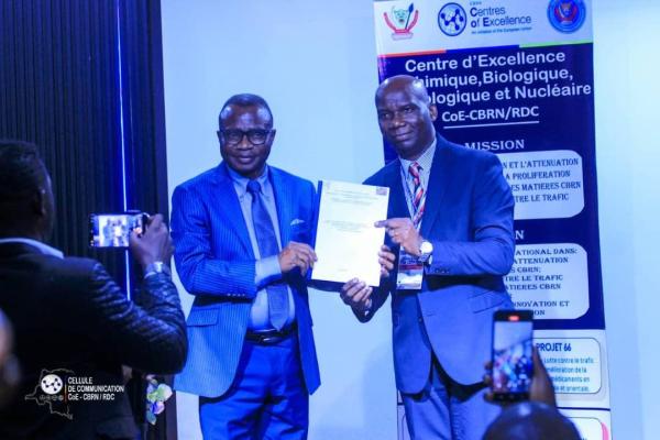 Democratic Republic of the Congo endorses CBRN National Action Plan