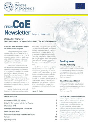 Newsletter volume 1