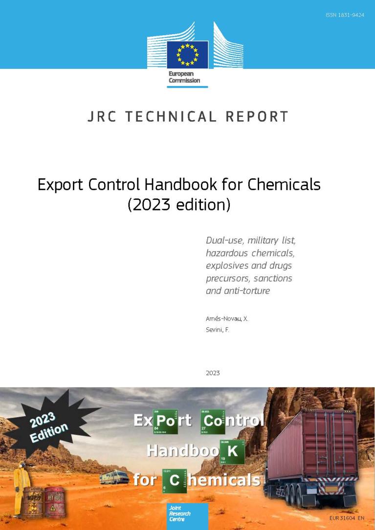 Export Control Handbook for Chemicals - 2023 Edition