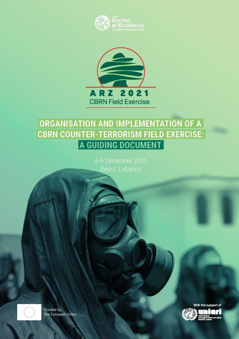 Front Page - Organization and Implementation of a CBRN Counter-Terrorism Field Exercise: Guiding Document