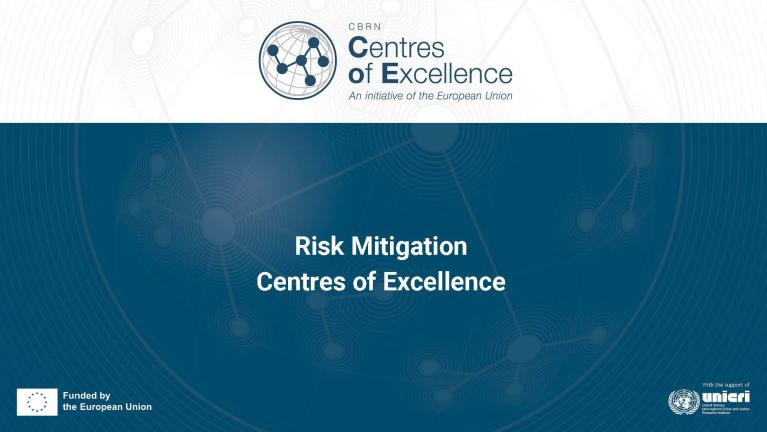 EU CBRN CoE Power Point Template - Partners - Front