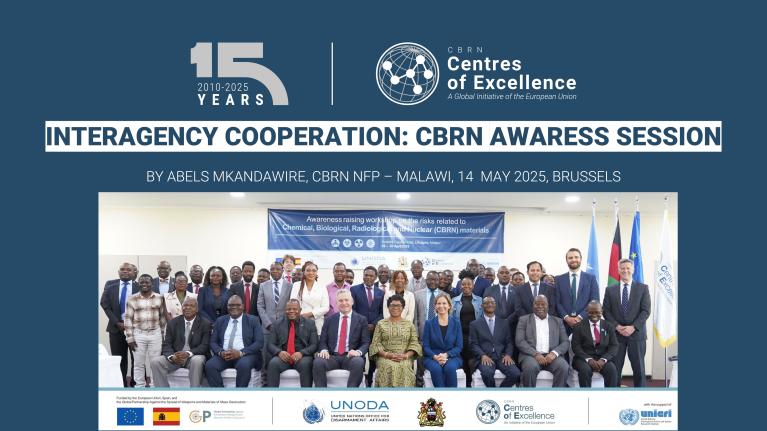 Interagency Cooperation: CBRN awareness session
