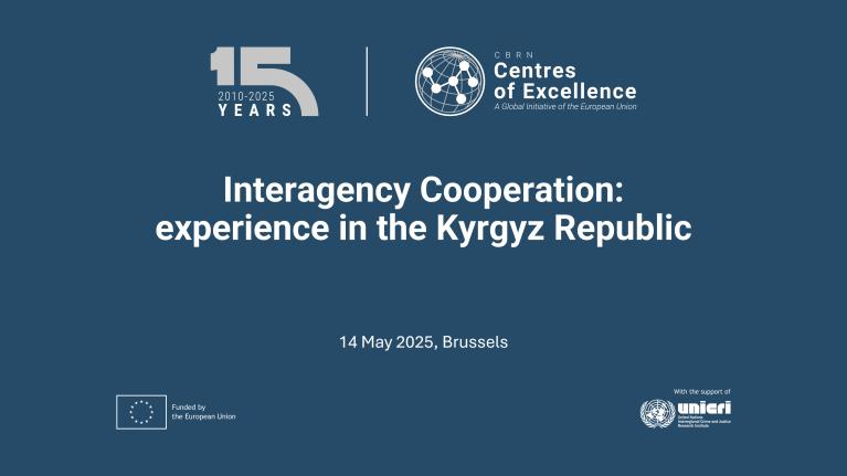 Interagency Cooperation Experience in the Kyrgyz Republic