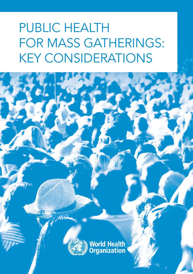 Front WHO Public Health for Mass Gatherings: Key Considerations